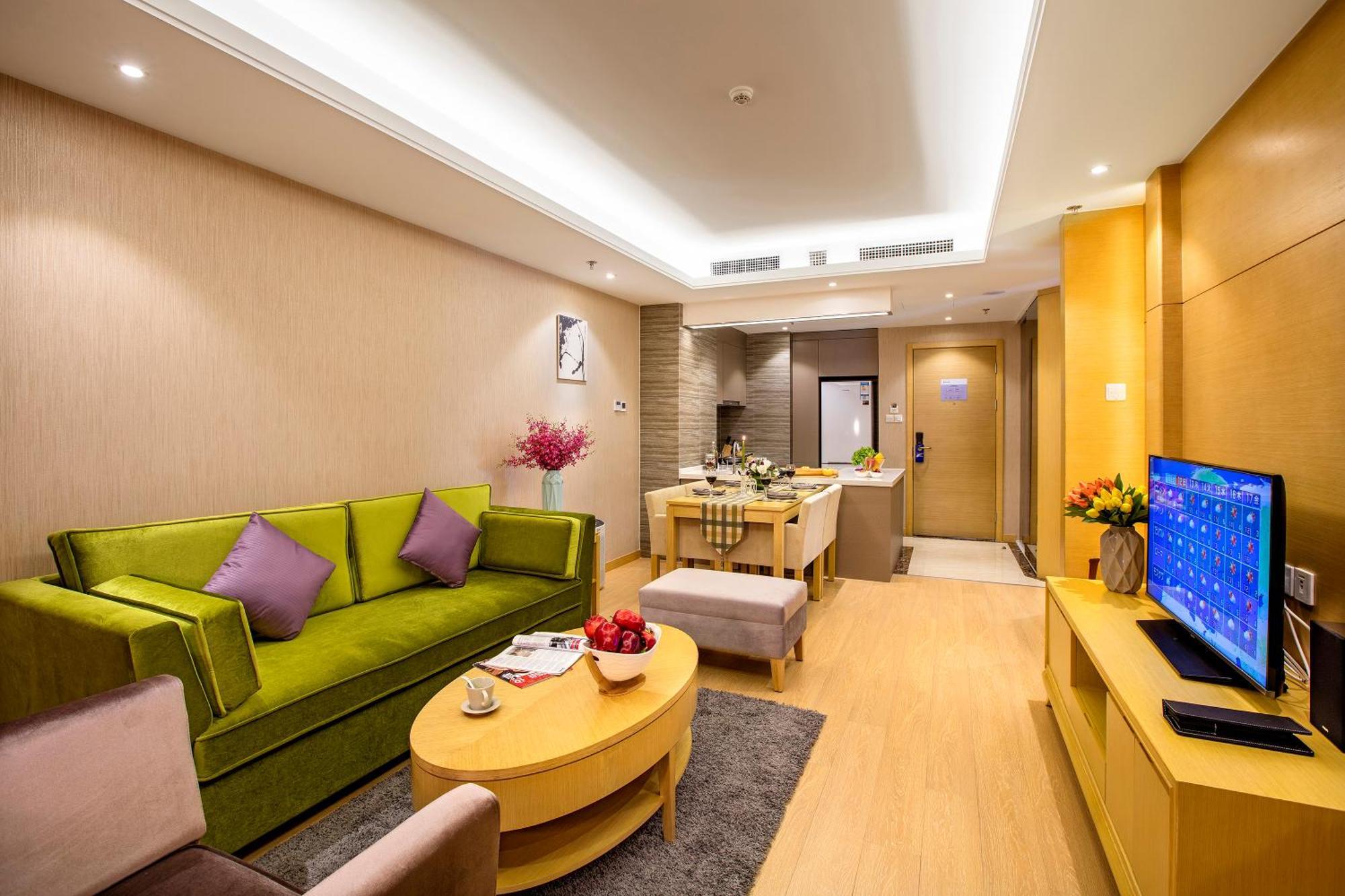 อารีวา เทียนจิน จงเป่ย เซอร์วิซ อพาร์ตเมนต์ Aparthotel ภายนอก รูปภาพ