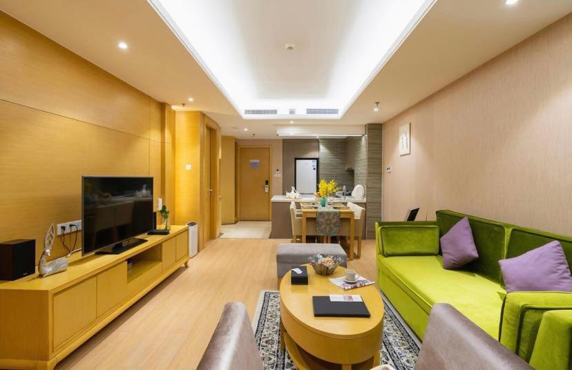อารีวา เทียนจิน จงเป่ย เซอร์วิซ อพาร์ตเมนต์ Aparthotel ภายนอก รูปภาพ