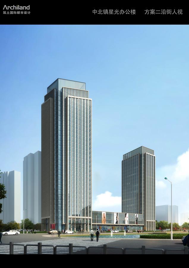 อารีวา เทียนจิน จงเป่ย เซอร์วิซ อพาร์ตเมนต์ Aparthotel ภายนอก รูปภาพ