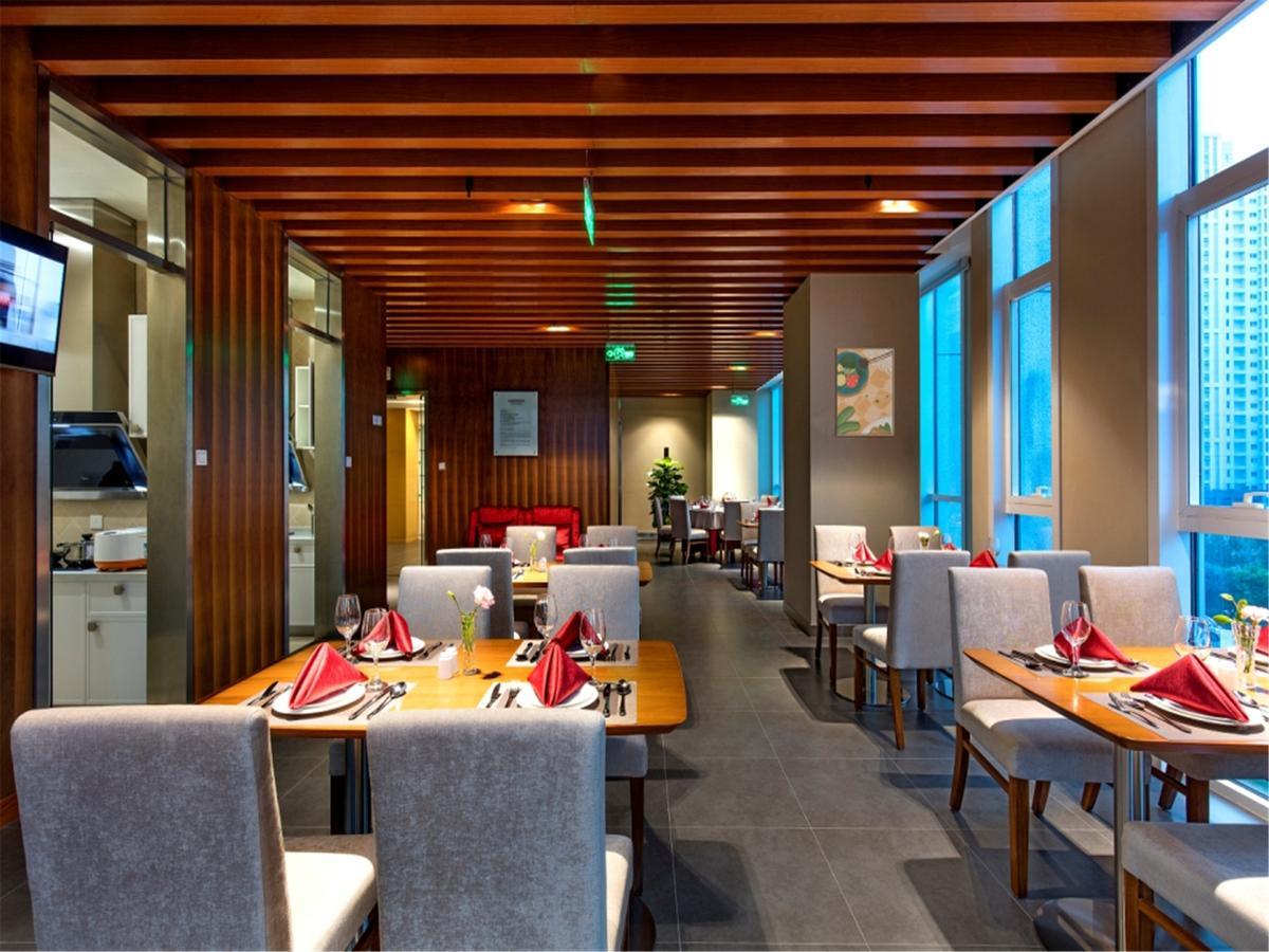 อารีวา เทียนจิน จงเป่ย เซอร์วิซ อพาร์ตเมนต์ Aparthotel ภายนอก รูปภาพ