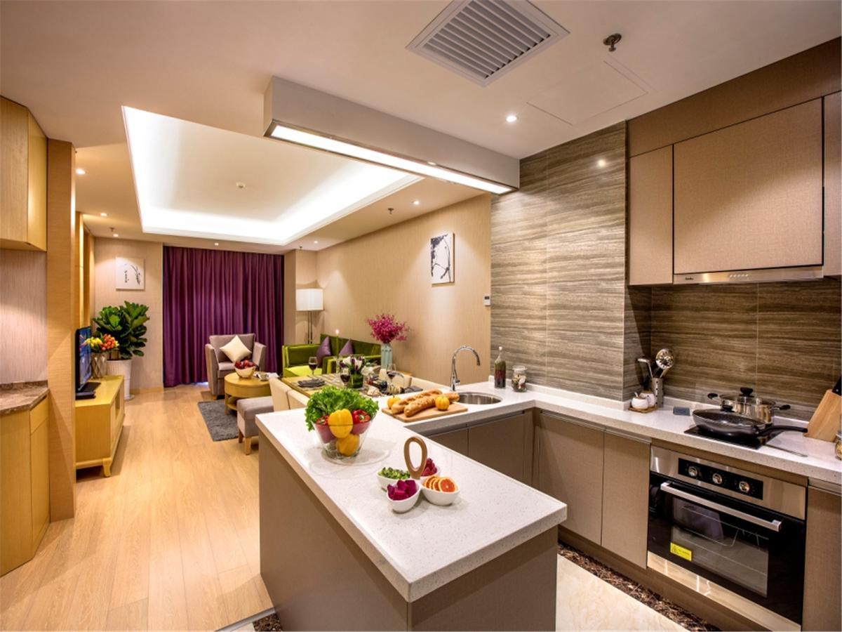 อารีวา เทียนจิน จงเป่ย เซอร์วิซ อพาร์ตเมนต์ Aparthotel ภายนอก รูปภาพ