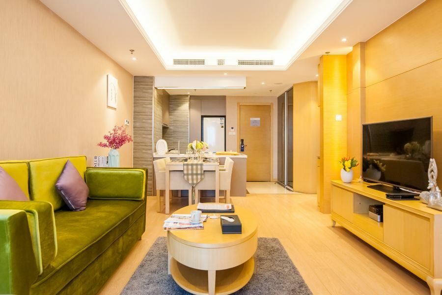 อารีวา เทียนจิน จงเป่ย เซอร์วิซ อพาร์ตเมนต์ Aparthotel ภายนอก รูปภาพ