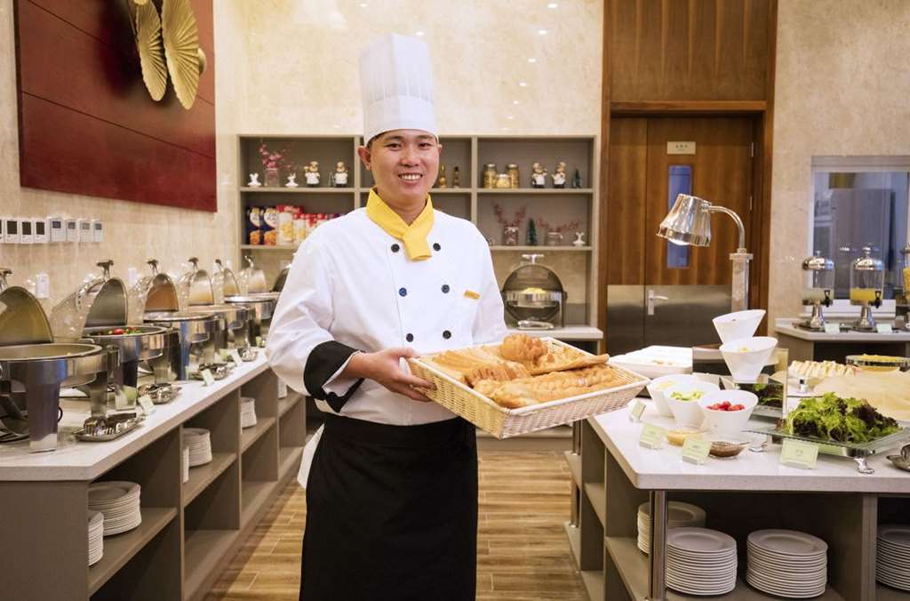 อารีวา เทียนจิน จงเป่ย เซอร์วิซ อพาร์ตเมนต์ Aparthotel ร้านอาหาร รูปภาพ